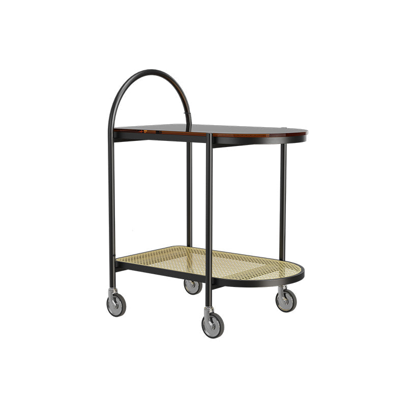 Cama de almacenamiento abierto mesita de noche gabinete moderno para dormitorio