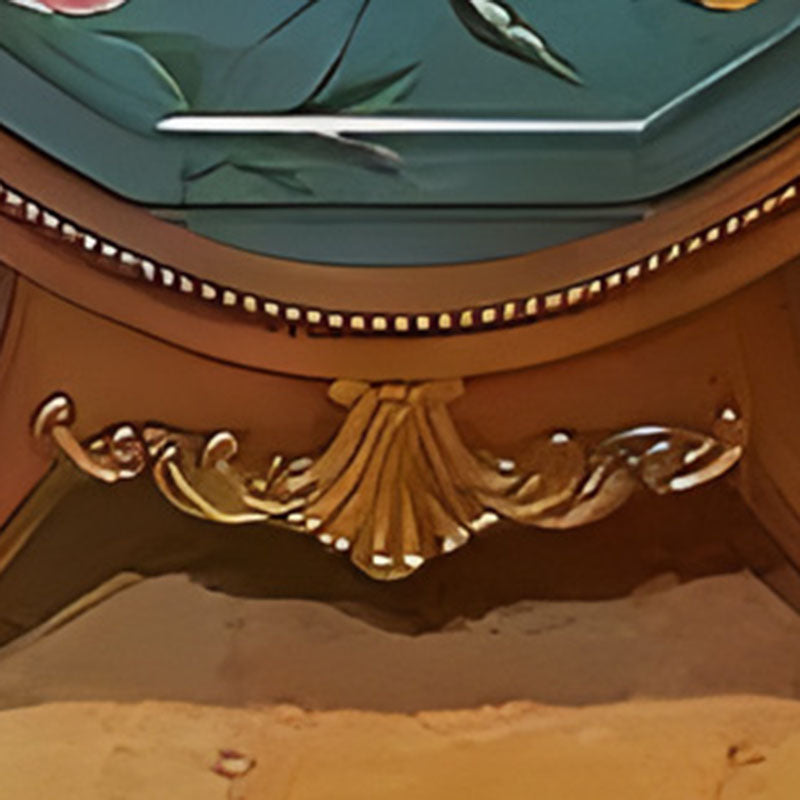 Amerikaanse traditionele dressoir vaste houten opbergkist met 3 laden