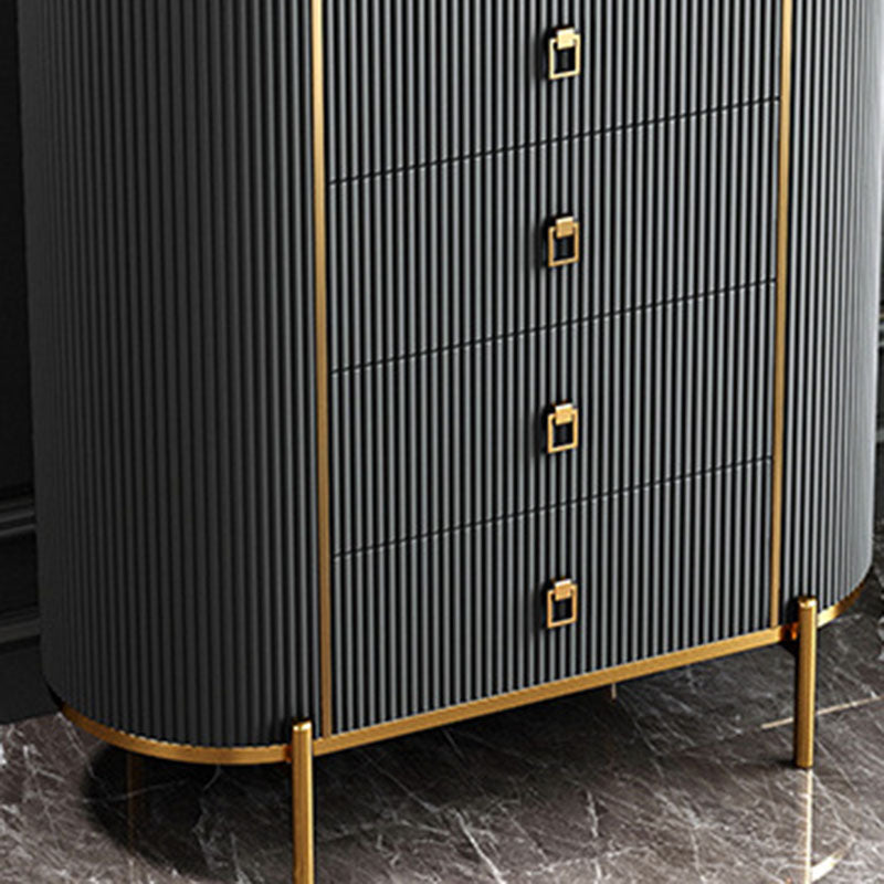 15.6-inch Width Glam Dresser Stone Storage Chest Dresser with 3/4 Drawers Clearhalo 'Bedroom Furniture' 'Dressers & Chests' 'dressers_chests' 'furn' 'furn_dressers_chests' 'Furniture' 5949889