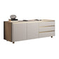 Modern Stone TV Media Stand 16" W Enclosed Storage TV Stand for Living Room 71"L x 16"W x 22"H Manufactured Wood Clearhalo 'furn' 'furn_tv_stands_entertainment_centers' 'Furniture' 'Living Room Furniture' 'TV Stands & Entertainment Centers' 'TV Stands & Media Storage Furniture' 'tv_stands_entertainment_centers' 5950045