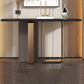 33.5" H Console Table Rectangle Slate Contemporary End Table
