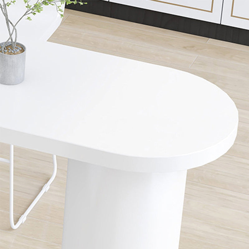 Tavolo da bar in stile contemporaneo tavolo da pranzo in legno solido per soggiorno