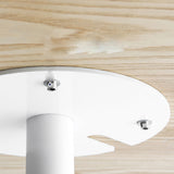 Holzstange Esstisch Quadratmeter Metall Stangenstab Heighöhe Pub Tisch