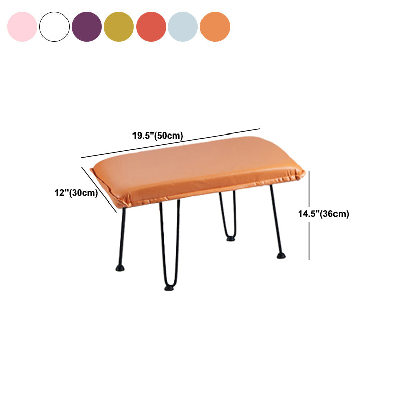 Chaise à bascule contemporaine tissu rembourré de chaise d'aile tufted back chaise à bascule bébé