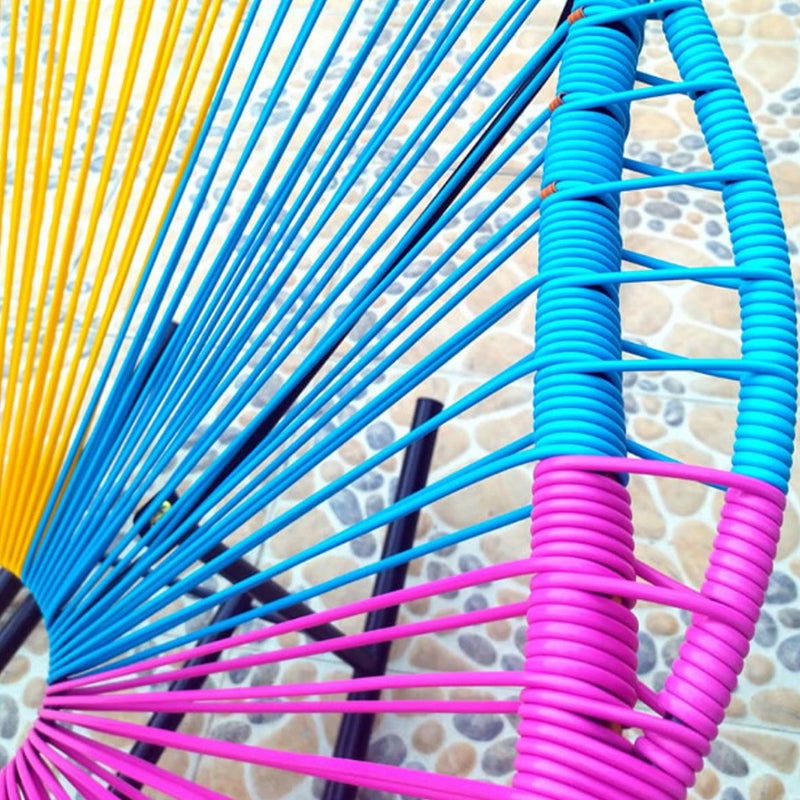 Sedia a rocciale minimalista moderna sedia a bilanciere mandrino per casa