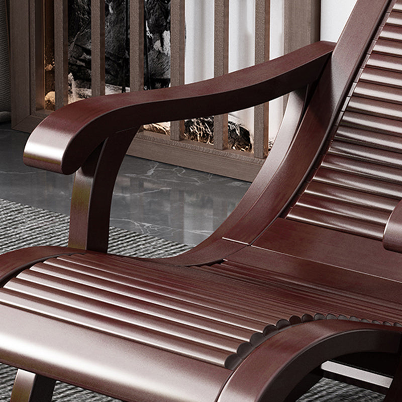 Mid-Century Modern Recliner Chair Solid Wood Recliner Chair for Living Room Clearhalo 'Chairs & Seating' 'furn' 'furn_rocking_chairs' 'Furniture' 'Living Room Furniture' 'Rocking Chairs' 'rocking_chairs' 5953166