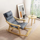 Contemporary Rocking Chair Solid Wood Rocker Chair with Padded Seat Dark Gray Clearhalo 'Chairs & Seating' 'furn' 'furn_rocking_chairs' 'Furniture' 'Living Room Furniture' 'Rocking Chairs' 'rocking_chairs' 5953416