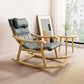 Contemporary Rocking Chair Solid Wood Rocker Chair with Padded Seat Light Gray Clearhalo 'Chairs & Seating' 'furn' 'furn_rocking_chairs' 'Furniture' 'Living Room Furniture' 'Rocking Chairs' 'rocking_chairs' 5953423