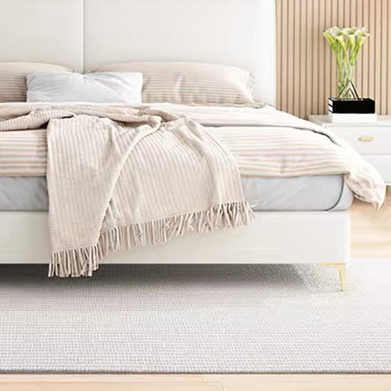 Contemporary Solid Wood with Headboard Rectangular Panel Standard Bed Clearhalo 'Bedroom Furniture' 'Beds' 'furn' 'furn_beds' 'Furniture' 5953985