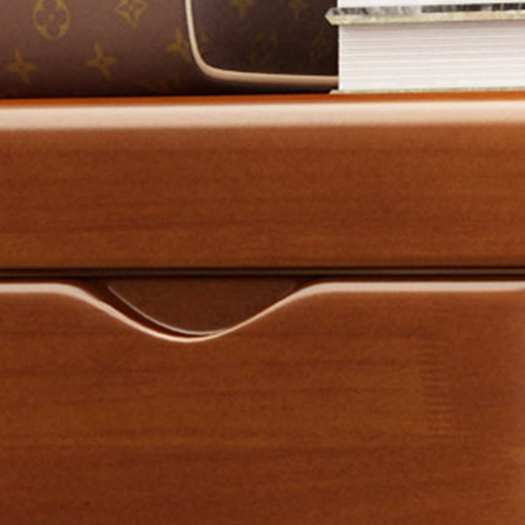 Cabinet d'accent moderne du milieu du siècle avec portes et tiroirs armoire