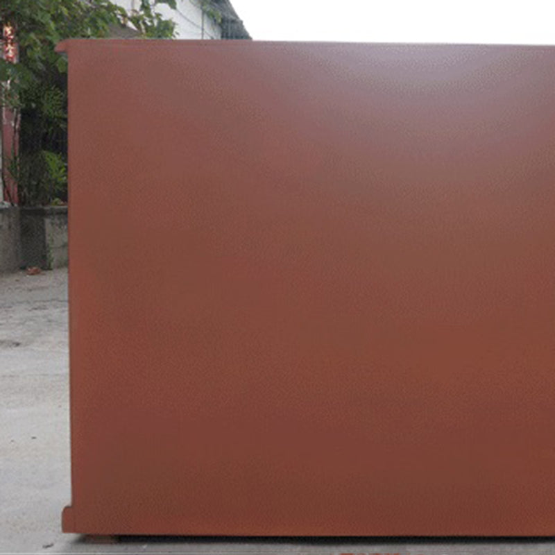 Armoire à accent rectangle industriel armoire avec portes avec portes