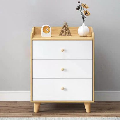 Modern Rectangle Accent Cabinet Wood Knobs Cabinet with Drawer 16"L x 15"W x 27"H Clearhalo 'Cabinets & Chests' 'cabinets_chests' 'furn' 'furn_cabinets_chests' 'Furniture' 'Living Room Furniture' 5954336