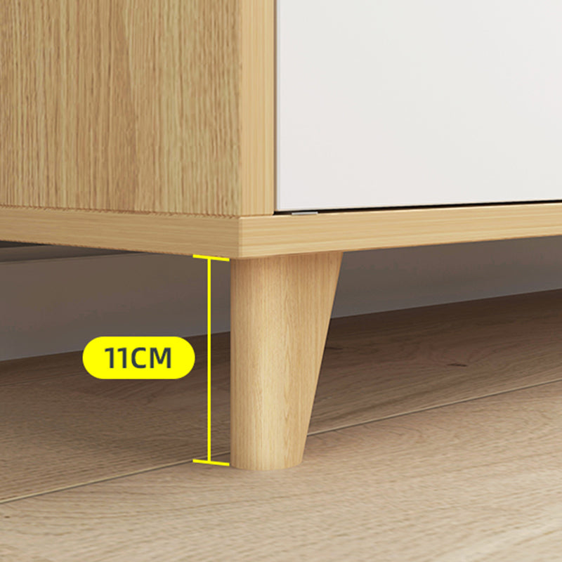 Modern Rectangle Accent Cabinet Wood Knobs Cabinet with Drawer Clearhalo 'Cabinets & Chests' 'cabinets_chests' 'furn' 'furn_cabinets_chests' 'Furniture' 'Living Room Furniture' 5954350