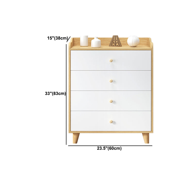 Modern Rectangle Accent Cabinet Wood Knobs Cabinet with Drawer Clearhalo 'Cabinets & Chests' 'cabinets_chests' 'furn' 'furn_cabinets_chests' 'Furniture' 'Living Room Furniture' 5954370