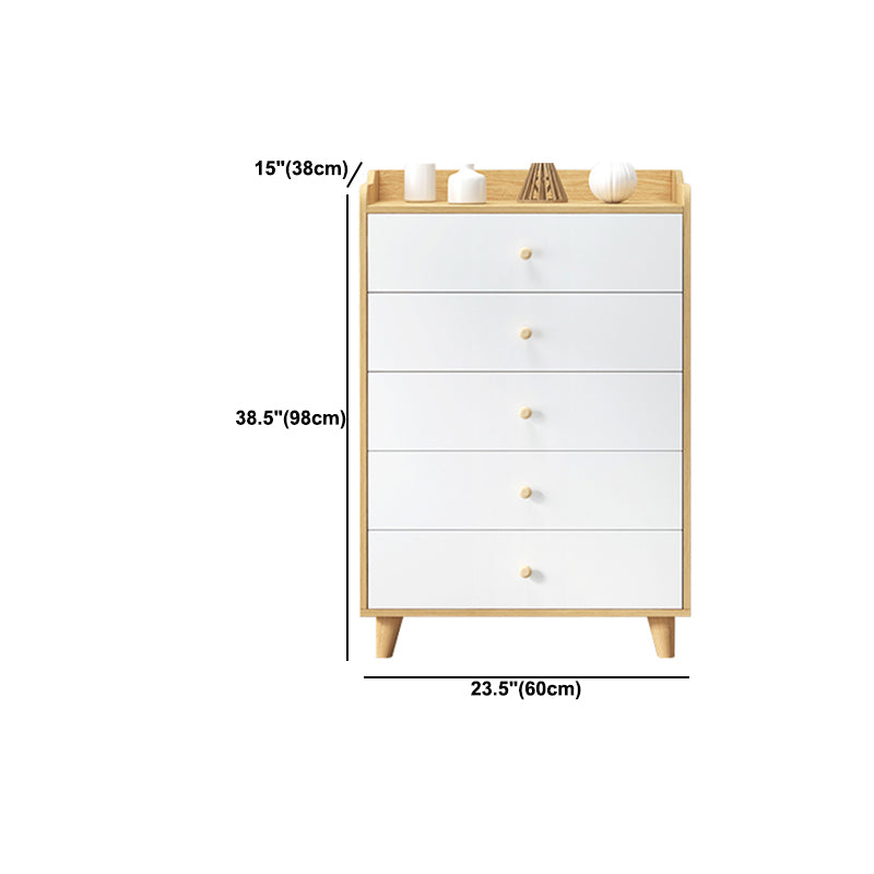 Modern Rectangle Accent Cabinet Wood Knobs Cabinet with Drawer Clearhalo 'Cabinets & Chests' 'cabinets_chests' 'furn' 'furn_cabinets_chests' 'Furniture' 'Living Room Furniture' 5954372
