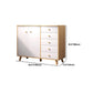 Modern Rectangle Accent Cabinet Wood Knobs Cabinet with Drawer Clearhalo 'Cabinets & Chests' 'cabinets_chests' 'furn' 'furn_cabinets_chests' 'Furniture' 'Living Room Furniture' 5954379
