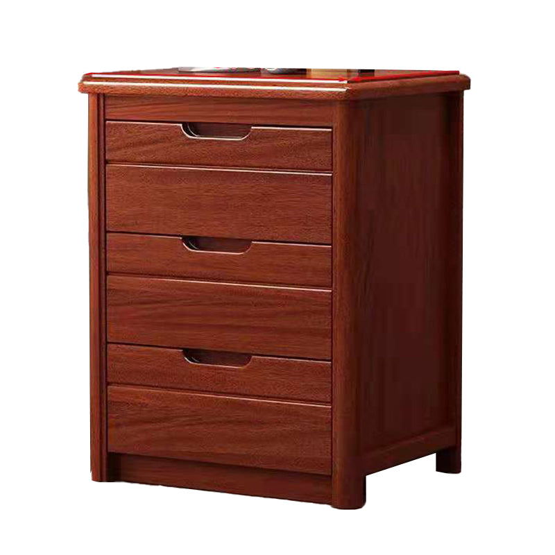 Modern Rectangle Side Cabinet Soft Close Drawers Wood Storage Cabinet Brown Clearhalo 'Cabinets & Chests' 'cabinets_chests' 'furn' 'furn_cabinets_chests' 'Furniture' 'Living Room Furniture' 5954432