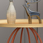 Mid-Century Modern Pedestal Coffee Table Iron Coffee Cocktail Table for Home Clearhalo 'Coffee & Accent Tables' 'Coffee Tables' 'coffee_tables' 'furn' 'furn_coffee_tables' 'Furniture' 'Living Room Furniture' 5954491