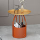 Mid-Century Modern Pedestal Coffee Table Iron Coffee Cocktail Table for Home Clearhalo 'Coffee & Accent Tables' 'Coffee Tables' 'coffee_tables' 'furn' 'furn_coffee_tables' 'Furniture' 'Living Room Furniture' 5954494