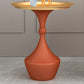 Mid-Century Modern Iron Coffee Cocktail Table Pedestal Cocktail Table for Living Room Clearhalo 'Coffee & Accent Tables' 'Coffee Tables' 'coffee_tables' 'furn' 'furn_coffee_tables' 'Furniture' 'Living Room Furniture' 5954540