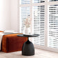 Mid-Century Modern Iron Coffee Table Pedestal Coffee Cocktail Table for Living Room Clearhalo 'Coffee & Accent Tables' 'Coffee Tables' 'coffee_tables' 'furn' 'furn_coffee_tables' 'Furniture' 'Living Room Furniture' 5954567