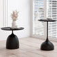 Mid-Century Modern Iron Coffee Table Pedestal Coffee Cocktail Table for Living Room Clearhalo 'Coffee & Accent Tables' 'Coffee Tables' 'coffee_tables' 'furn' 'furn_coffee_tables' 'Furniture' 'Living Room Furniture' 5954568