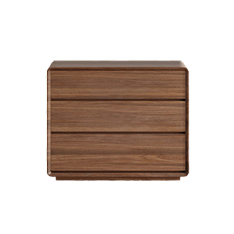 Mobile moderno mobile in legno marrone armadio laterale resistente all'acqua con cassetto