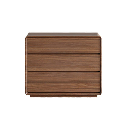 Mobile moderno mobile in legno marrone armadio laterale resistente all'acqua con cassetto
