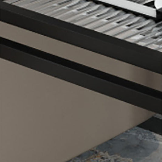 17.72" Tall Contemporary Style Side End Table Metal Frame Sofa Side Accent Table Clearhalo 'Coffee & Accent Tables' 'End & Side Tables' 'end_side_tables' 'furn' 'furn_end_side_tables' 'Furniture' 'Living Room Furniture' 5954812