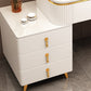 Contemporary Make-up Vanity White Vanity Dressing Table with Drawers
