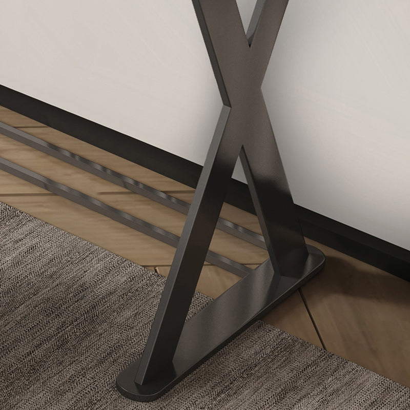 Luxurious Vanity Set 2 Storage Drawers with Padded Stool in White