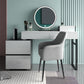 Contemporary Vanity Dressing Table Set 4 Drawer Makeup Vanity Desk Table Clearhalo 'Bedroom Furniture' 'furn' 'furn_makeup_vanities' 'Furniture' 'Makeup Vanities' 'makeup_vanities' 5954985