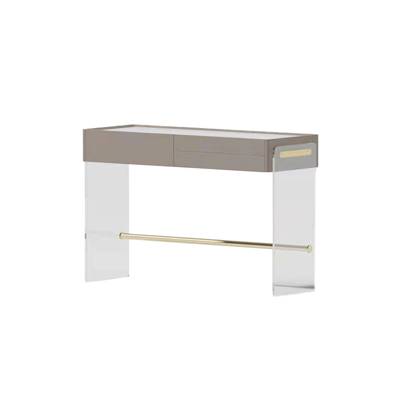 Tavolo da toeletta da toeletta per il trucco top in ardesia glam