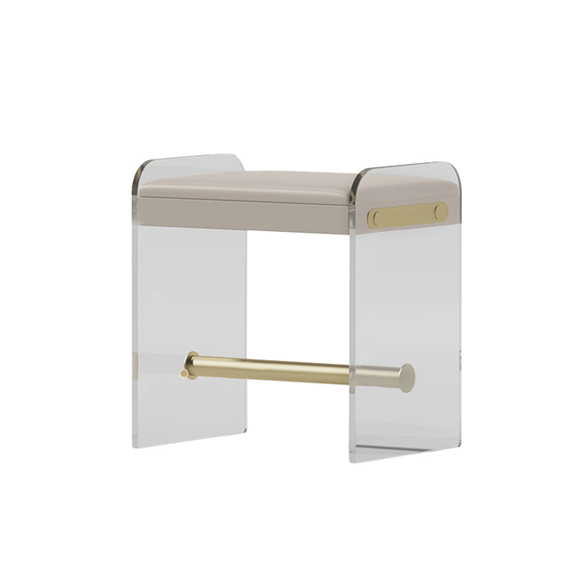 Tavolo da toeletta da toeletta per il trucco top in ardesia glam