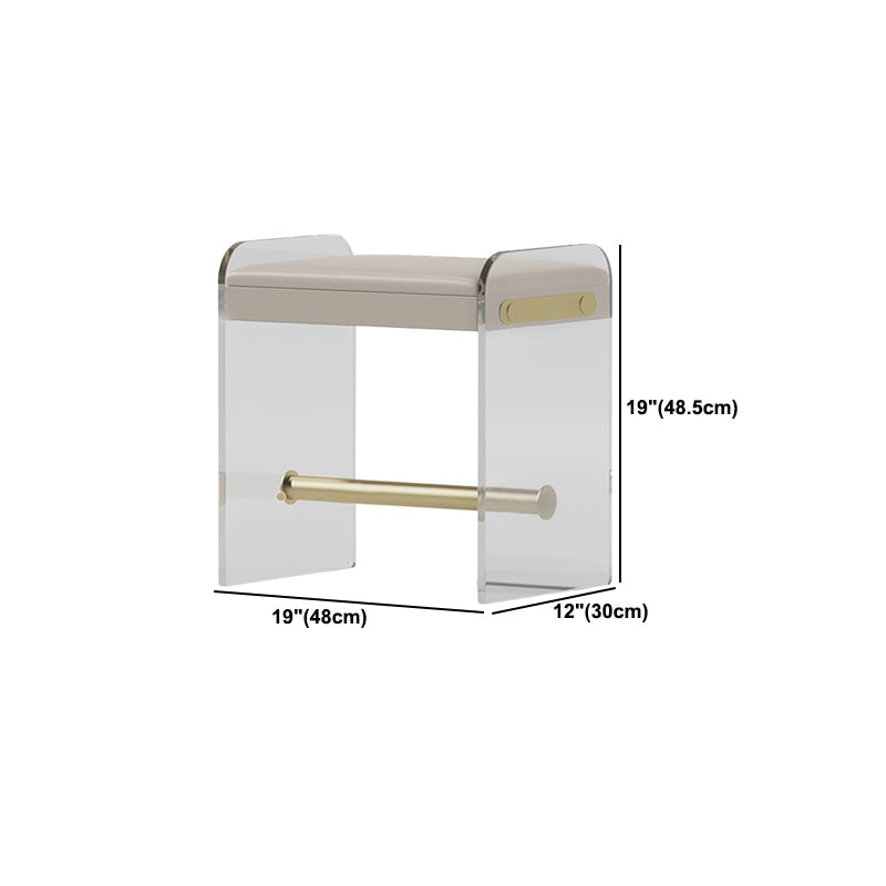 Tavolo da toeletta da toeletta per il trucco top in ardesia glam