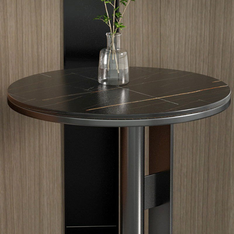 Modern End Table Round Minimalist Side End Table for Living Room