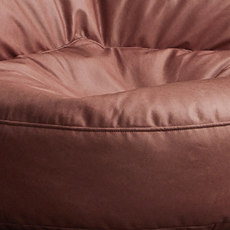 Nordic Bonded Leather Armless Tight Back EPP Filled Aceent Chair Clearhalo 'Accent Chairs' 'accent_chairs' 'Chairs & Seating' 'furn' 'furn_accent_chairs' 'Furniture' 'Living Room Furniture' 5955253