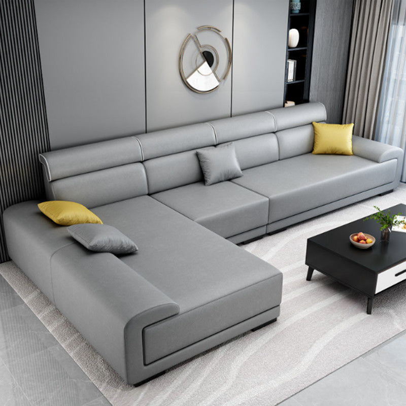 フェイクレザー4人乗りセクター調整可能なヘッドピロー70.87 "w