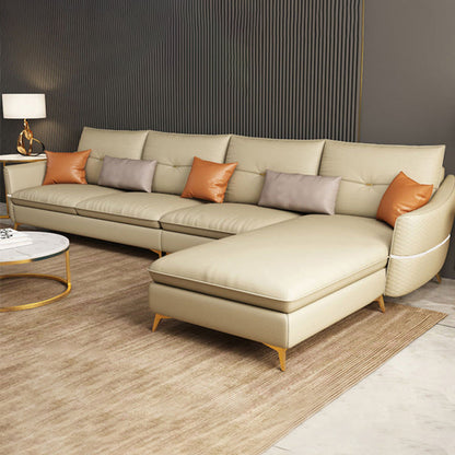 Faux en cuir en cuir, résistant aux taches, 66,9 "W pour le salon