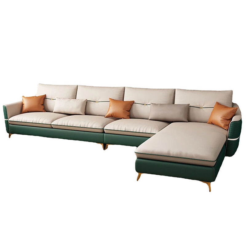 Faux en cuir en cuir, résistant aux taches, 66,9 "W pour le salon