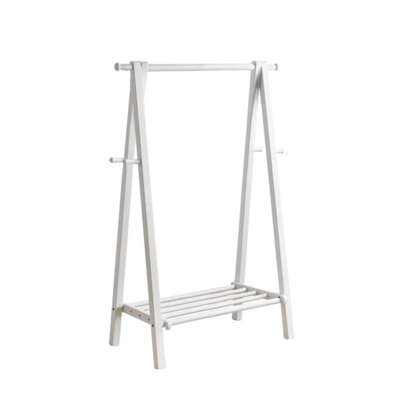 Rastrellone moderno a 4 ganci a 4 manopoli con ripiani di stoccaggio