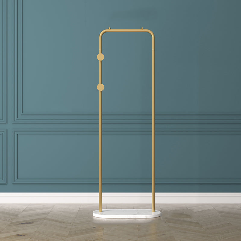 Moderner Kleiderregal 2 Haken Feste Farbmetallhalle mit Marmorboden