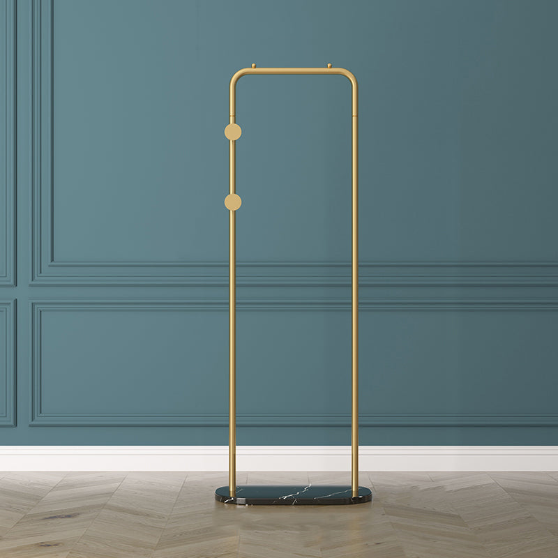 Moderner Kleiderregal 2 Haken Feste Farbmetallhalle mit Marmorboden