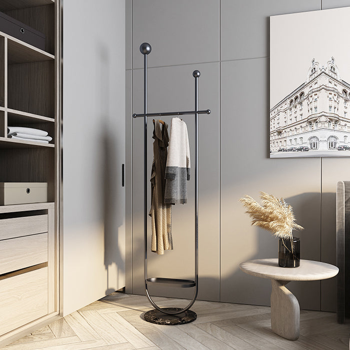 Rack de manteau en métal moderne 2 HACKS HALS HALL avec étagères de rangement
