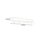 Industrial Entryway Kit Silver Stainless Steel Wall-Mounted with Hooks Coat Hanger Clearhalo 'Entry & Mudroom Furniture' 'furn' 'furn_hall_tree_coat_racks' 'Furniture' 'Hall Trees & Coat Racks' 'hall_tree_coat_racks' 5956003