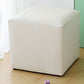 Modern Pure Color Cube Sqaure Faux Leather Cube for Living Room Clearhalo 'furn' 'furn_ottomans_poufs' 'Furniture' 'Living Room Furniture' 'Ottomans & Poufs' 'ottomans_poufs' 5956091