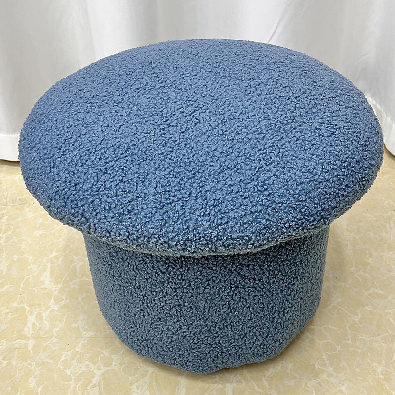 Modern Velvet Pouf Plain Specialty Water Resistant Chair Ottoman Clearhalo 'furn' 'furn_ottomans_poufs' 'Furniture' 'Living Room Furniture' 'Ottomans & Poufs' 'ottomans_poufs' 5956206