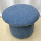 Modern Velvet Pouf Plain Specialty Water Resistant Chair Ottoman Blue 1 Piece Clearhalo 'furn' 'furn_ottomans_poufs' 'Furniture' 'Living Room Furniture' 'Ottomans & Poufs' 'ottomans_poufs' 5956207