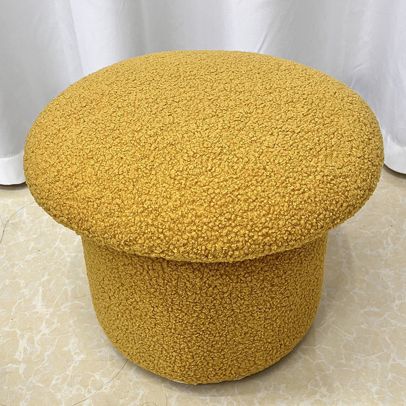 Modern Velvet Pouf Plain Specialty Water Resistant Chair Ottoman Clearhalo 'furn' 'furn_ottomans_poufs' 'Furniture' 'Living Room Furniture' 'Ottomans & Poufs' 'ottomans_poufs' 5956209
