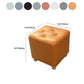 Modern Cotton Pouf Ottoman Plain Square Tufted Water Resistant Chair Pouf Clearhalo 'furn' 'furn_ottomans_poufs' 'Furniture' 'Living Room Furniture' 'Ottomans & Poufs' 'ottomans_poufs' 5956336